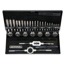 Load image into Gallery viewer, Sealey Tap &amp; Die Set 32pc Split Dies - HSS 4341 Metric
