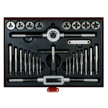 Load image into Gallery viewer, Sealey Tap &amp; Die Set 28pc Split Dies - Metric

