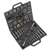 Load image into Gallery viewer, Sealey Tap &amp; Die Set 45pc Split Dies - Imperial
