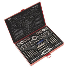 Load image into Gallery viewer, Sealey Tap &amp; Die Set 40pc Split Dies in Storage Case - Metric
