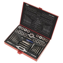 Load image into Gallery viewer, Sealey Tap &amp; Die Set 40pc Split Dies in Storage Case - Metric
