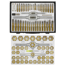 Load image into Gallery viewer, Sealey Tap &amp; Die Set Hexagonal Metric &amp; SAE/Imperial 86pc
