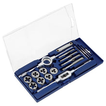Load image into Gallery viewer, Sealey Tap &amp; Die Set 17pc - Metric
