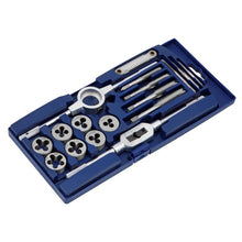 Load image into Gallery viewer, Sealey Tap &amp; Die Set 17pc - Metric
