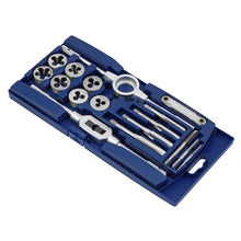 Load image into Gallery viewer, Sealey Tap &amp; Die Set 17pc - Metric
