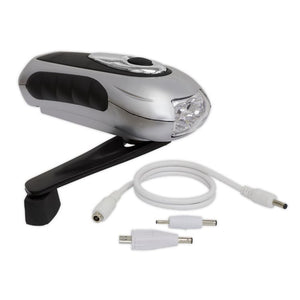 Sealey Wind-Up Torch 3 LED Rechargeable
