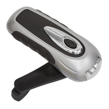 Load image into Gallery viewer, Sealey Wind-Up Torch 3 LED Rechargeable
