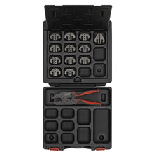 Load image into Gallery viewer, Sealey Ratchet Crimping Tool, Jaws and Storage Case
