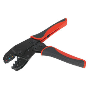 Sealey Ratchet Crimping Tool Insulated Terminals (Comfort Grip)