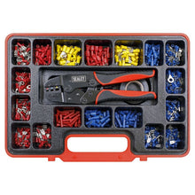 Load image into Gallery viewer, Sealey Ratchet Crimping Tool Kit 552pc

