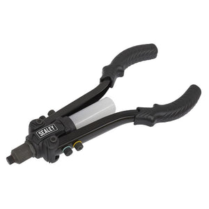 Sealey Compact Riveter, Collection Bowl Heavy-Duty