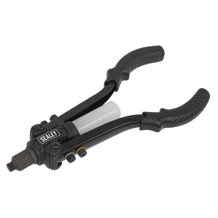 Sealey Compact Riveter, Collection Bowl Heavy-Duty
