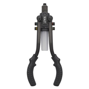 Sealey Compact Riveter, Collection Bowl Heavy-Duty