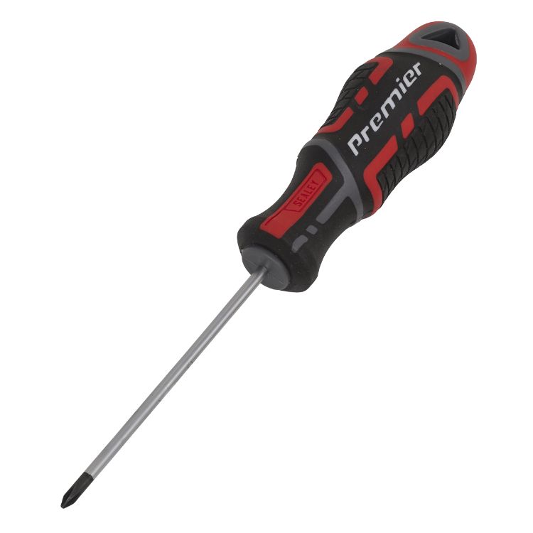Sealey Screwdriver Phillips #0 x 75mm - GripMAX (Premier)
