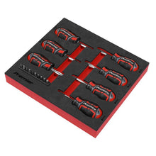 Load image into Gallery viewer, Sealey Stubby Screwdrivers Set 17pc GripMAX (Premier)

