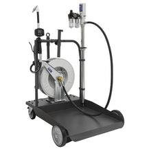 Load image into Gallery viewer, Sealey Oil Dispensing System Air Operated, 10M Retractable Hose Reel
