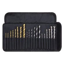Load image into Gallery viewer, Sealey 1/4&quot; Hex Shank Assorted Drill Bit Set 20pc
