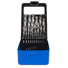 Load image into Gallery viewer, Sealey HSS Split Point Fully Ground Drill Bit Set 25pc Metric
