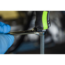 Load image into Gallery viewer, Sealey Extra-Long Hammer-Thru Screwdriver Set - Hi-Vis Green 450mm 3pc (Premier)
