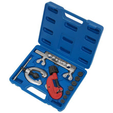 Load image into Gallery viewer, Sealey Pipe Flaring &amp; Cutting Kit 10pc
