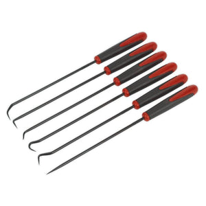 Sealey Pick & Hook Set 6pc Extra-Long (Premier)