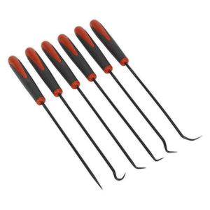 Sealey Pick & Hook Set 6pc Extra-Long (Premier)
