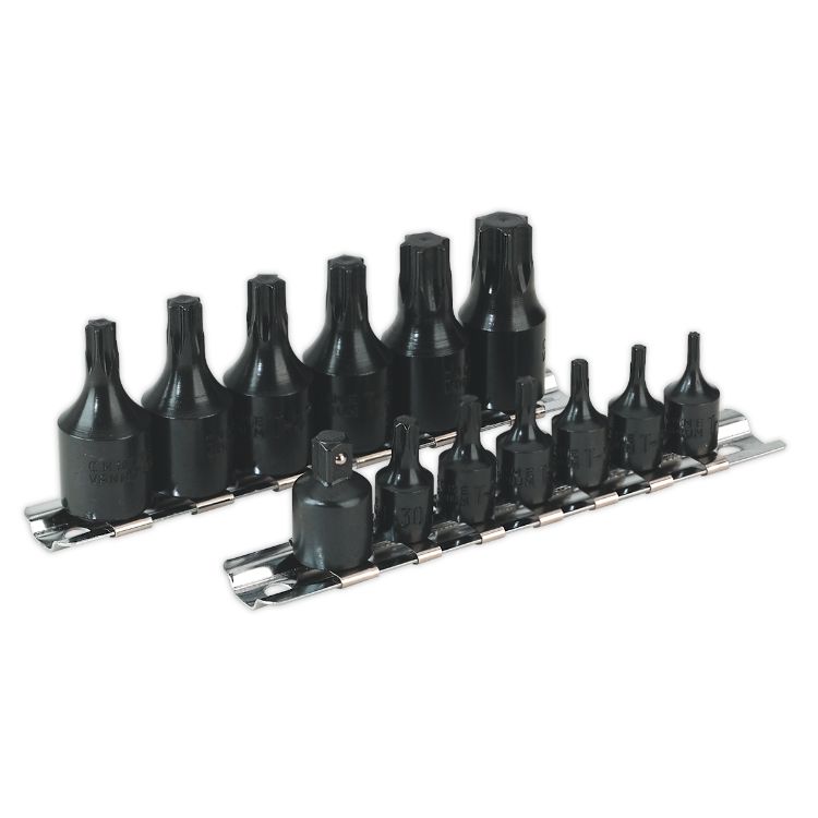 Sealey TRX-Star* Socket Bit Set 13pc 1/4