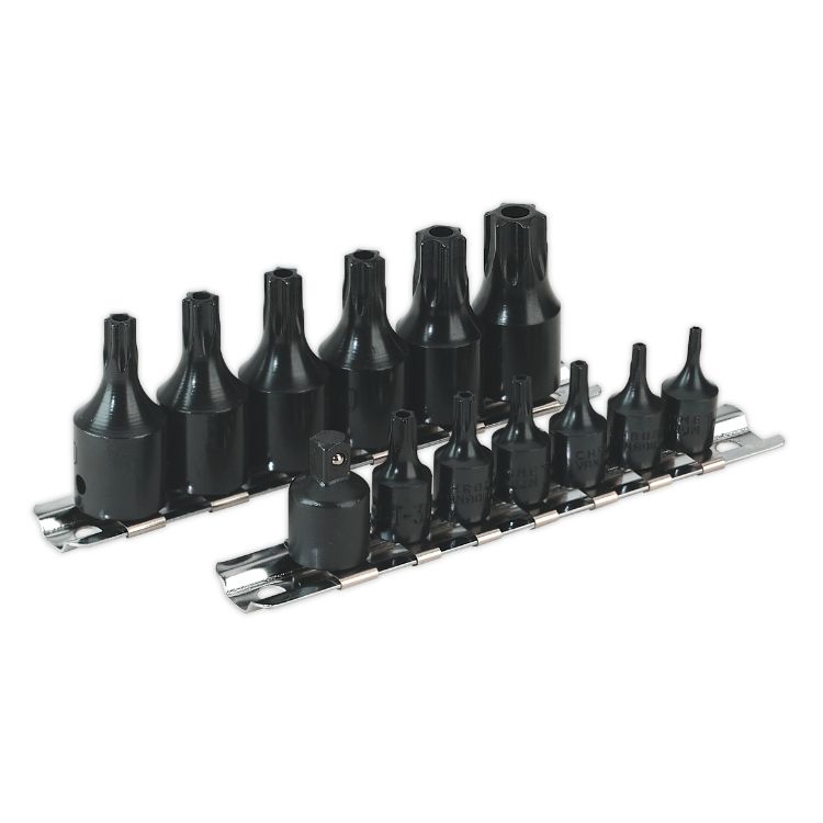 Sealey TRX-Star* Security Socket Bit Set 13pc 1/4