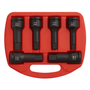 Sealey Impact Hex Socket Bit Set 6pc 3/4" Drive (Premier)