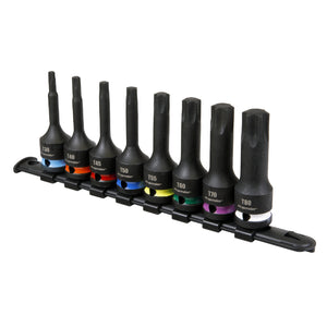 Sealey TRX-Star* Impact Socket Bit Set 8pc 1/2" Drive (Premier)