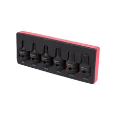 Load image into Gallery viewer, Sealey Impact Spline Socket Bit Set 6pc 1/2&quot; Drive (Premier)
