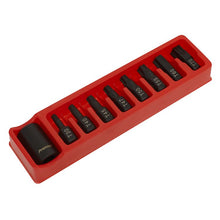 Load image into Gallery viewer, Sealey Impact TRX-Star* Bit &amp; Holder Set 9pc 1/2&quot; Drive (Premier)
