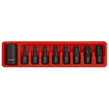 Load image into Gallery viewer, Sealey Impact TRX-Star* Bit &amp; Holder Set 9pc 1/2&quot; Drive (Premier)
