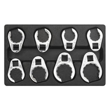 Load image into Gallery viewer, Sealey Crow&#39;s Foot Spanner Set 8pc 1/2&quot; Drive - Metric (Premier)

