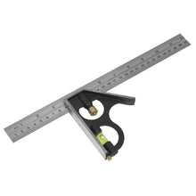 Load image into Gallery viewer, Sealey Combination Square 300mm (12")
