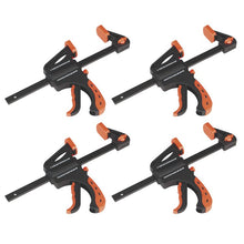 Load image into Gallery viewer, Sealey Ratchet Bar Clamp 150mm (6") 4pc Set
