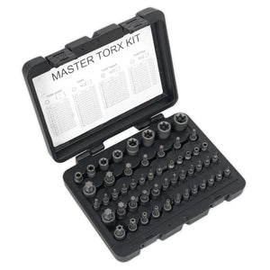 Sealey TRX-Star* Master Socket Set 52pc 1/4", 3/8" & 1/2" Drive (Premier)