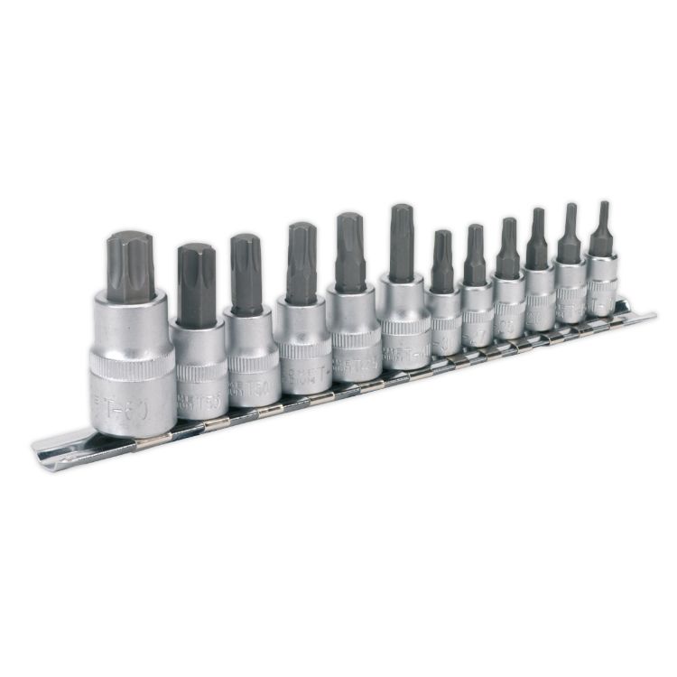 Sealey TRX-Star* Socket Bit Set 12pc 1/4