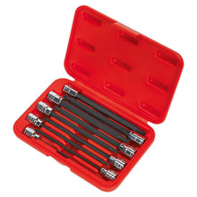 Load image into Gallery viewer, Sealey TRX-Star* Socket Bit Set 9pc 3/8&quot; Drive 150mm (Premier)
