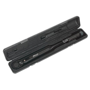 Sealey Micrometer Torque Wrench 1/2" Drive Calibrated Black Series (Premier)