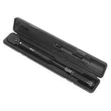 Load image into Gallery viewer, Sealey Micrometer Torque Wrench 1/2&quot; Drive Calibrated Black Series (Premier)
