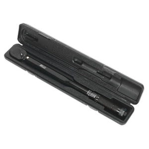 Sealey Micrometer Torque Wrench 1/2" Drive Calibrated Black Series (Premier)