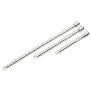 Sealey Extension Bar Set 3pc 1/4" Drive (Premier)