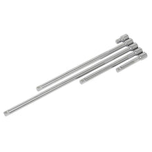 Load image into Gallery viewer, Sealey Extension Bar Set 5pc 1/2&quot; Sq Drive (Premier)
