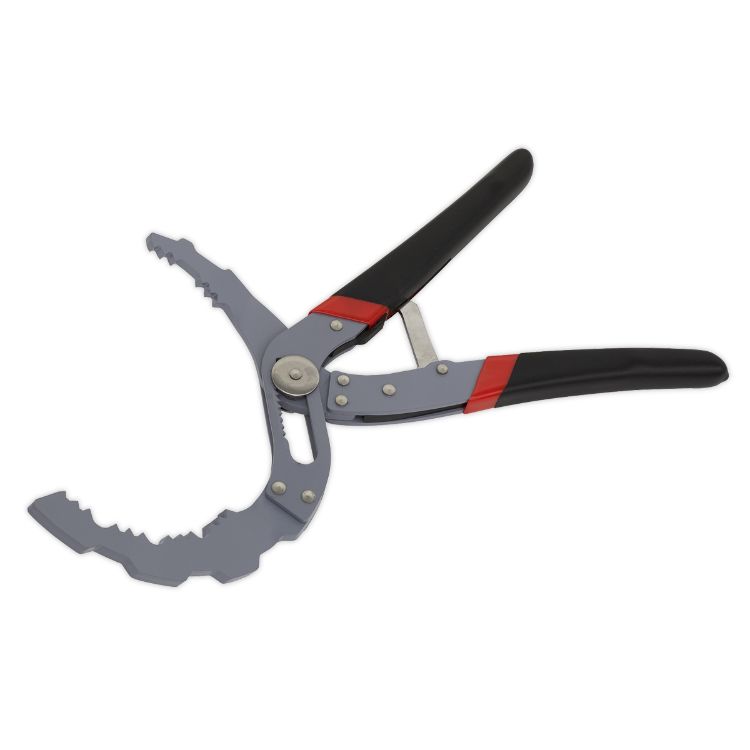 Sealey Oil Filter Pliers Self-Adjusting - Angled