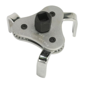 Sealey Oil Filter Claw Wrench 63-103mm Capacity 3/8" & 1/2" Drive