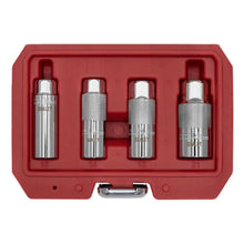 Load image into Gallery viewer, Sealey Spark Plug Socket Set 4pc 3/8&quot; Drive

