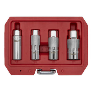 Sealey Spark Plug Socket Set 4pc 3/8" Drive
