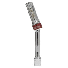 Load image into Gallery viewer, Sealey Spark Plug Socket, Universal Joint 14mm 3/8&quot; Drive 12pt 150mm

