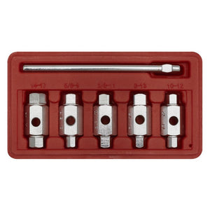 Sealey Drain Key Set 6pc Double End